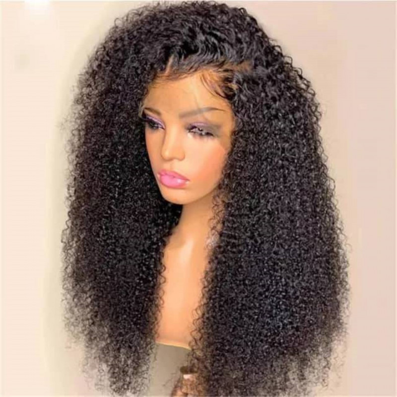 180 density hair transparent lace 13x4 lace front bob wig water wave
